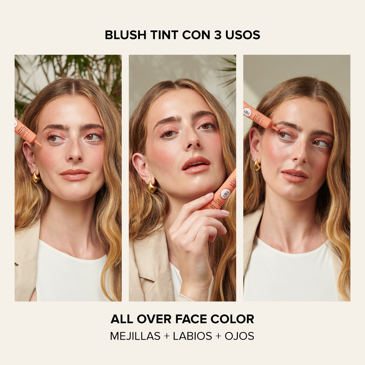 NUDESCREEN BLUSH TINT SPF 30 (BLUSH LÍQUIDO CON PROTECCIÓN SOLAR)